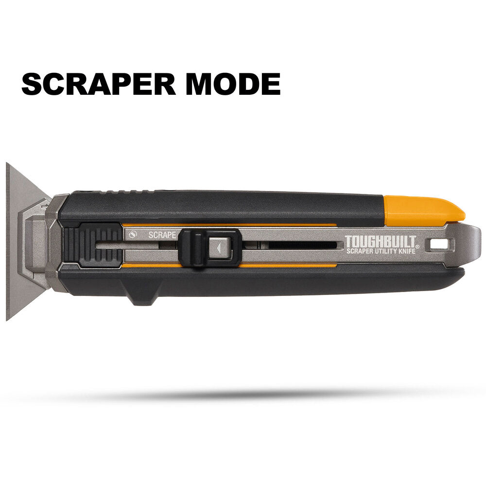 Toughbuilt Scraper Utility Knife with 5 Piece Blade TB-H4S5-01 - MonkeyTools