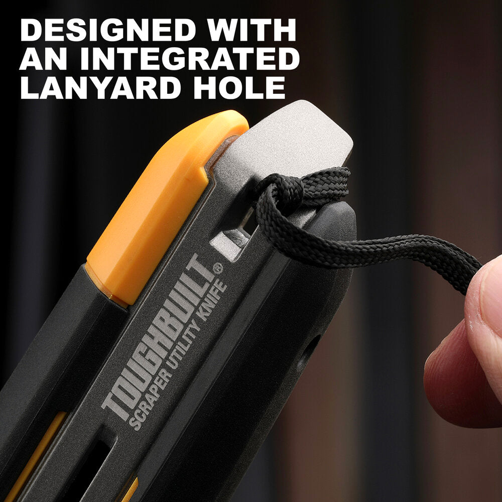 Toughbuilt Scraper Utility Knife with 5 Piece Blade TB-H4S5-01 - MonkeyTools