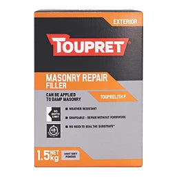 TOUPRET MASONRY REPAIR FILLER 1.5KG - MonkeyTools