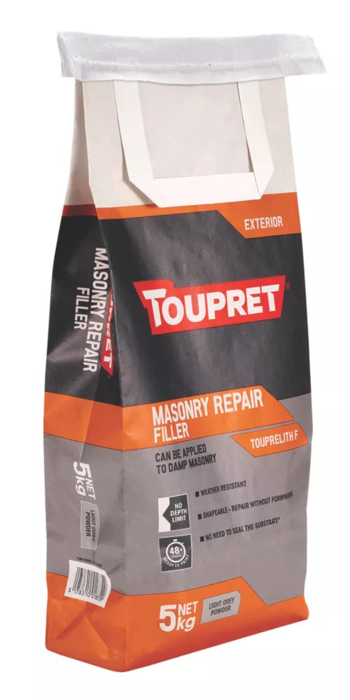 TOUPRET MASONRY REPAIR FILLER 5KG - MonkeyTools
