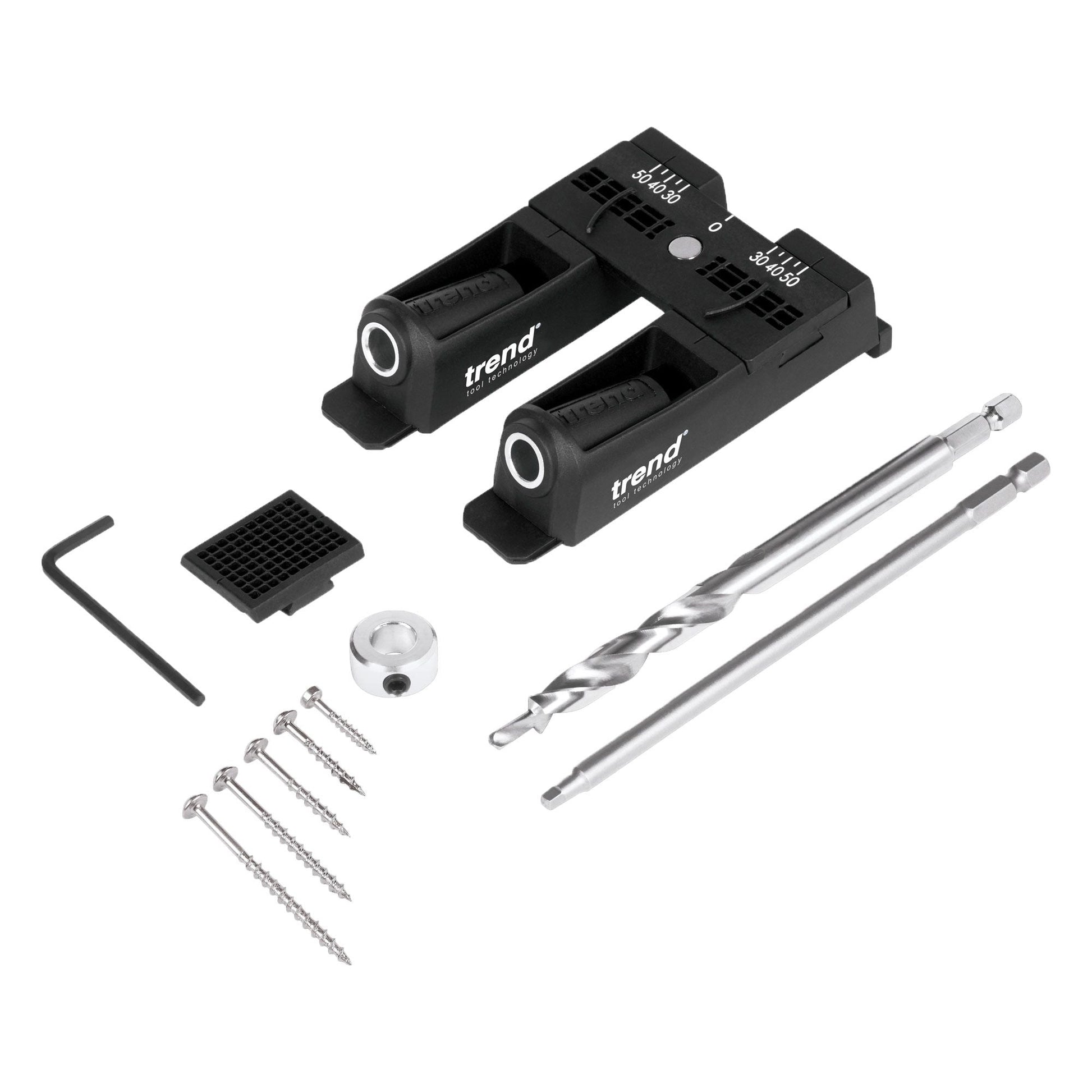 Trend 3 in 1 Pocket Hole Jig PH/JIG/BK - MonkeyTools