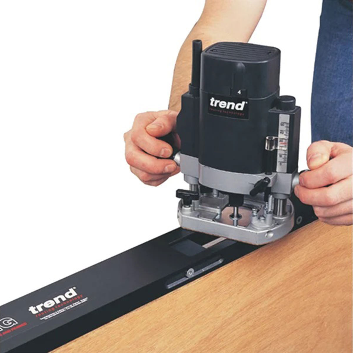 Trend Hinge Recessing Jig Single Piece HINGE/JIG - MonkeyTools
