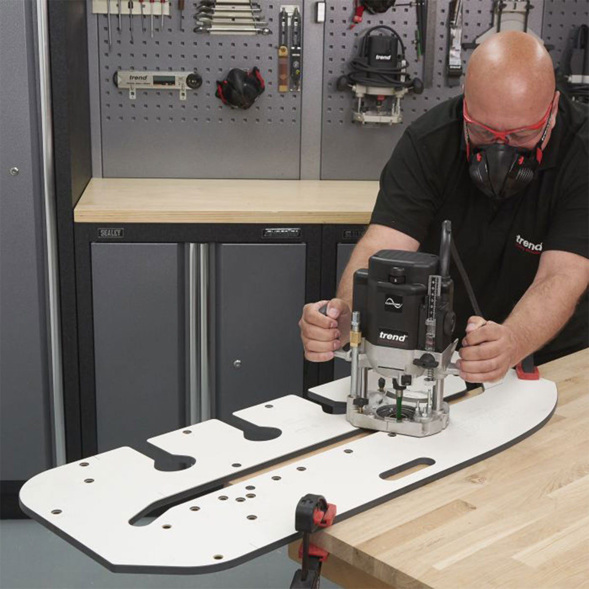 Trend KWJ700/PRO/X 700mm Professional Kitchen Worktop Jig & Cutter - MonkeyTools