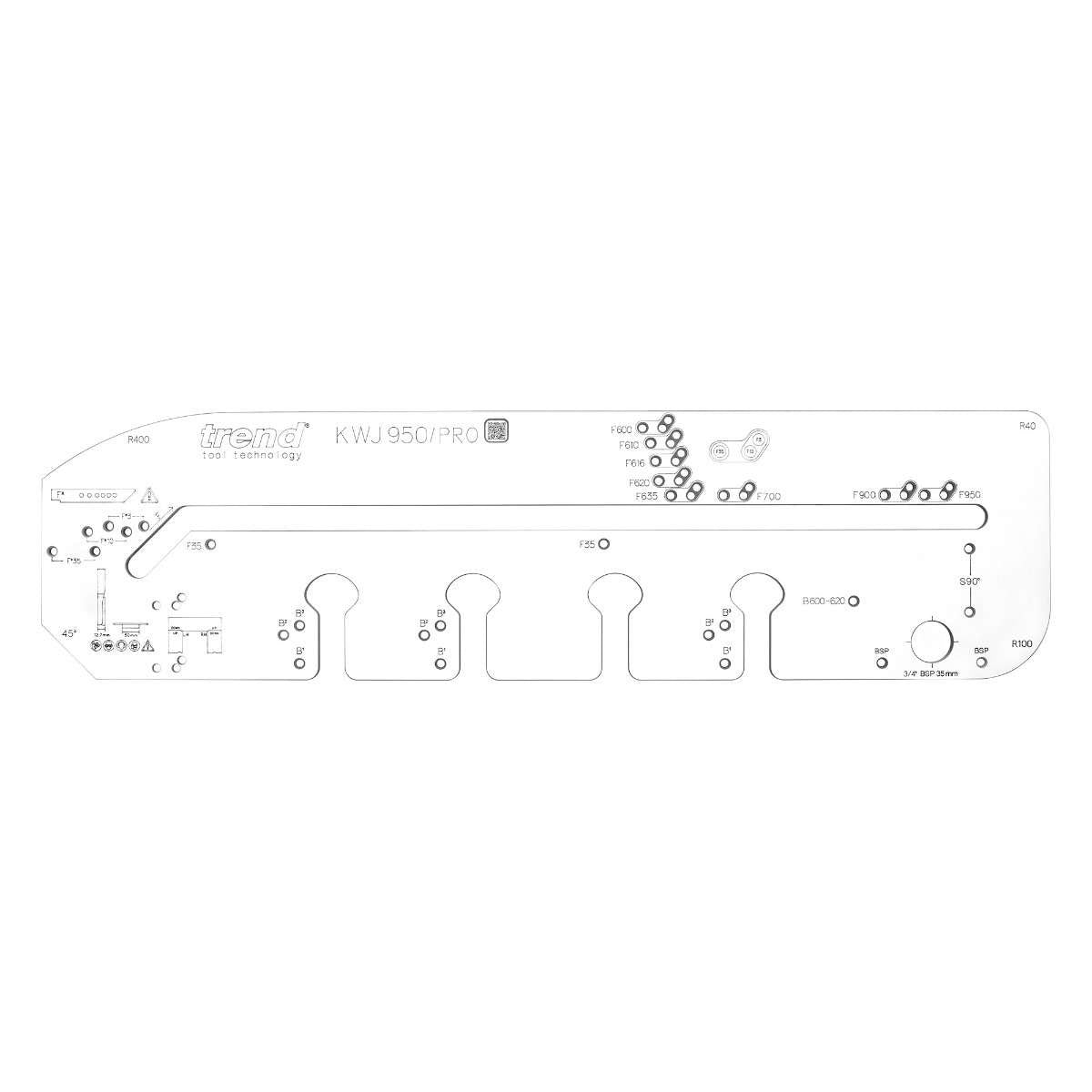 Trend KWJ950/PRO/X 950mm Professional Worktop Jig - MonkeyTools