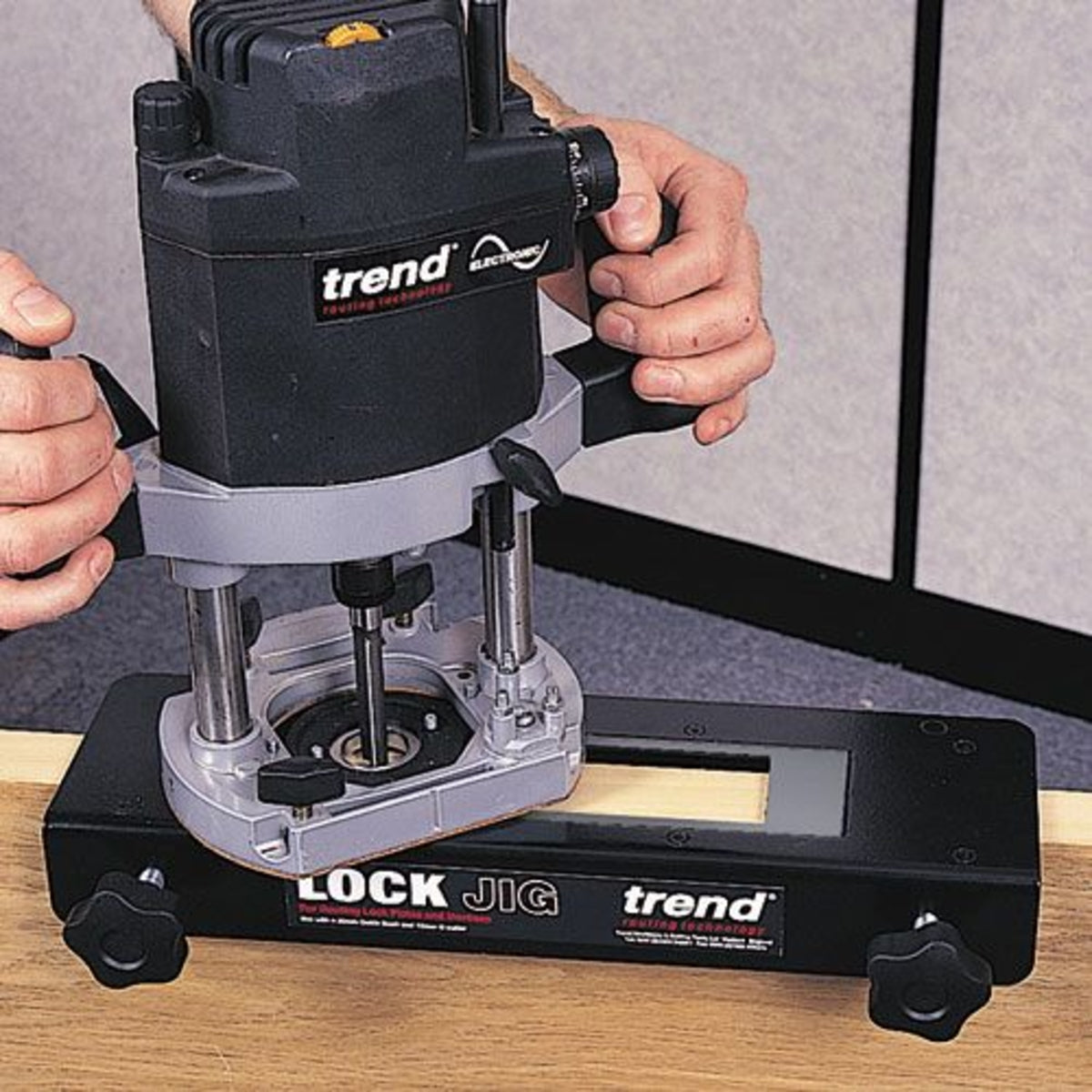 Trend Lock Jig with Templates LOCK/JIG - MonkeyTools