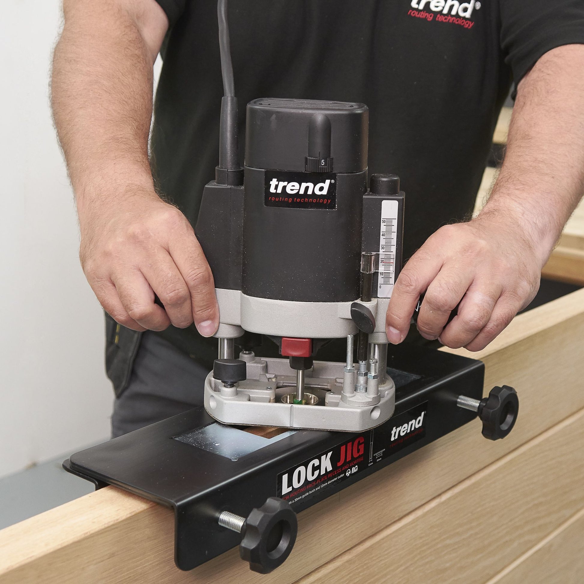 Trend Lock Jig with Templates LOCK/JIG - MonkeyTools