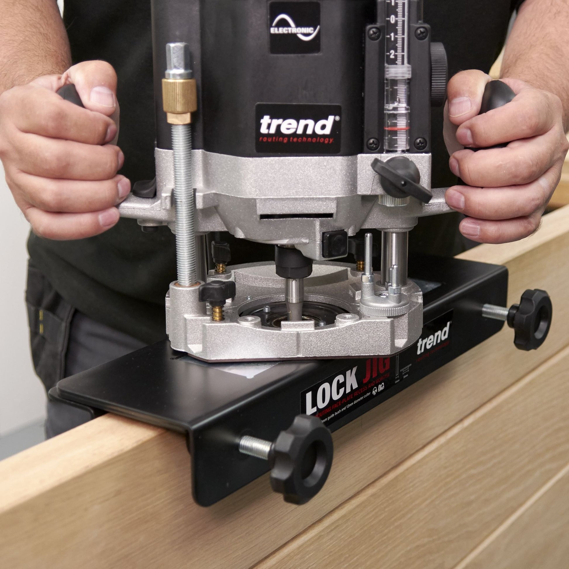 Trend Lock Jig with Templates LOCK/JIG - MonkeyTools