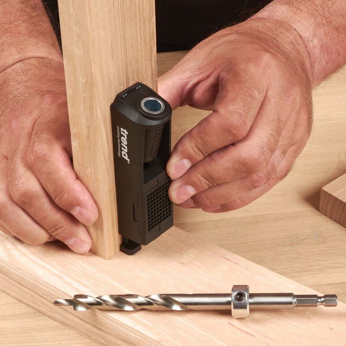 Trend Single Pocket Hole Jig PH/JIG/BS - MonkeyTools