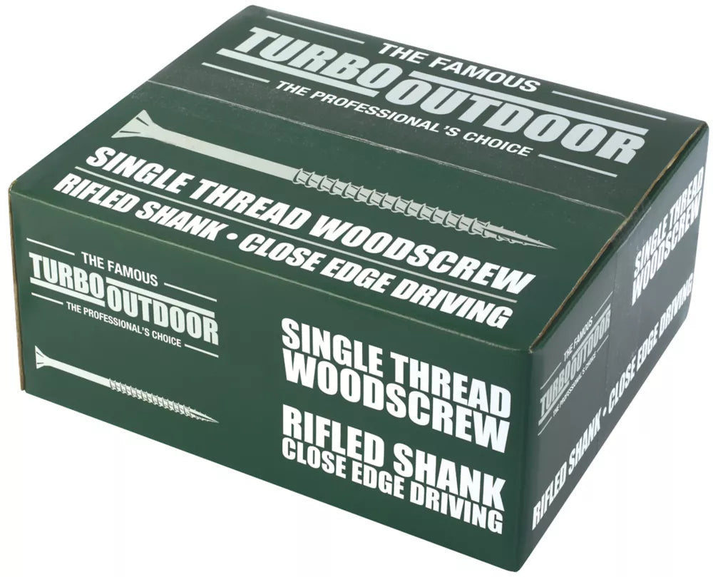 TURBO OUTDOOR PZ DOUBLE-COUNTERSUNK TRADE PACK 1000 PCS - MonkeyTools