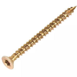 TURBO TX TX DOUBLE-COUNTERSUNK SELF-DRILLING MULTIPURPOSE SCREWS 5MM X 70MM 100 PACK - MonkeyTools