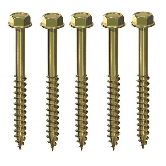 TURBOCOACH HEX FLANGE COACH SCREWS M10 X 160MM 50 PACK - MonkeyTools