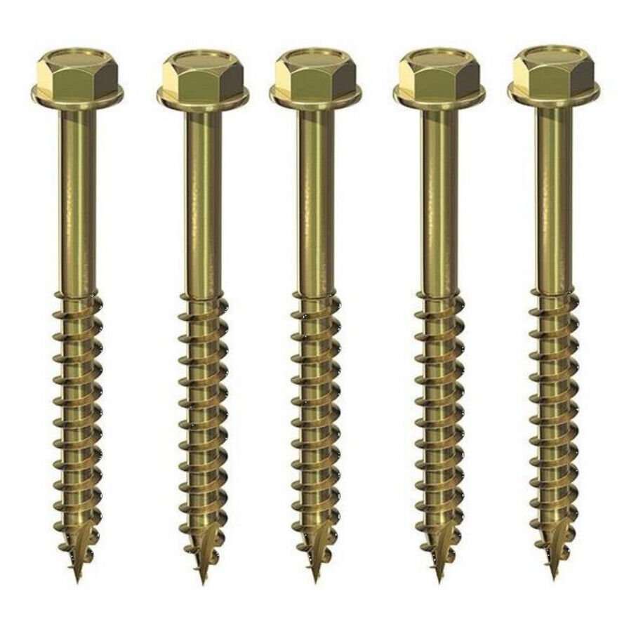 TURBOCOACH HEX FLANGE COACH SCREWS M10 X 160MM 50 PACK - MonkeyTools