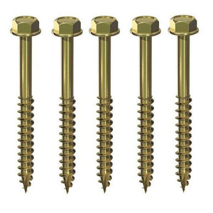 TURBOCOACH HEX FLANGE COACH SCREWS M10 X 160MM 50 PACK - MonkeyTools