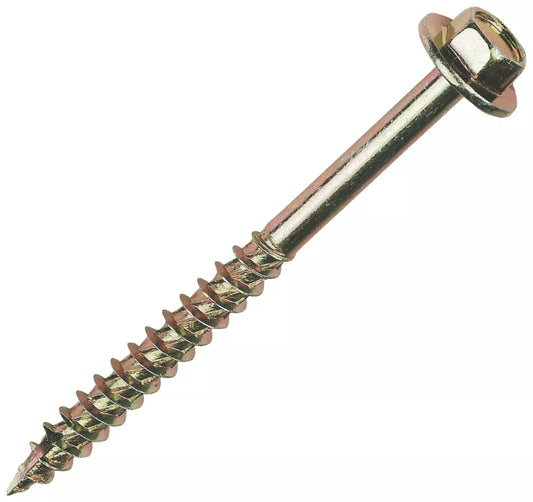 TURBOCOACH HEX FLANGE SELF-DRILLING COACH SCREWS M6 X 70MM 500 PACK - MonkeyTools