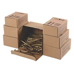 TURBOGOLD PZ DOUBLE-COUNTERSUNK WOOD SCREWS 1000 PIECES - MonkeyTools