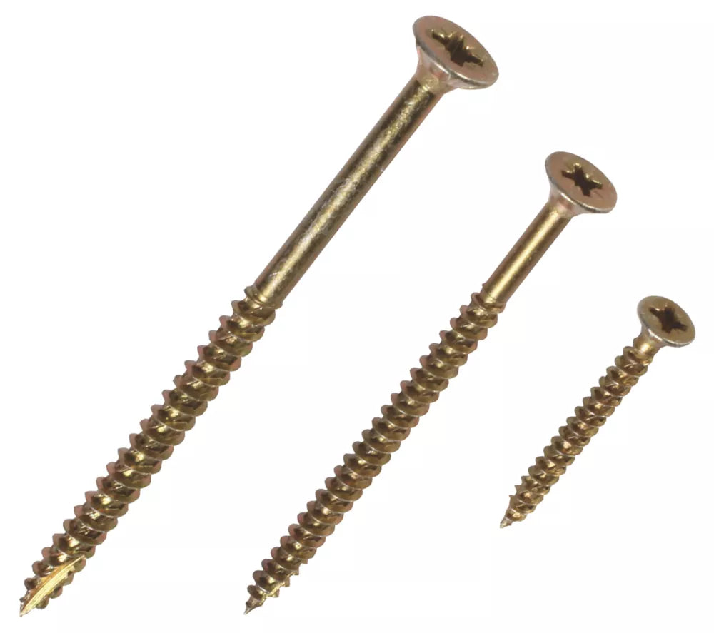 TURBOGOLD PZ DOUBLE-COUNTERSUNK WOODSCREW TRADE PACK 2800 PCS - MonkeyTools
