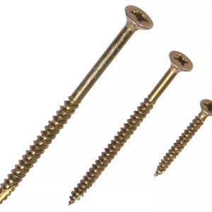 TURBOGOLD PZ DOUBLE-COUNTERSUNK WOODSCREW TRADE PACK 2800 PCS - MonkeyTools