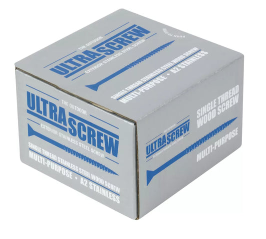 ULTRA SCREW PZ DOUBLE-COUNTERSUNK MULTIPURPOSE SCREWS 4MM X 50MM 200 PACK - MonkeyTools