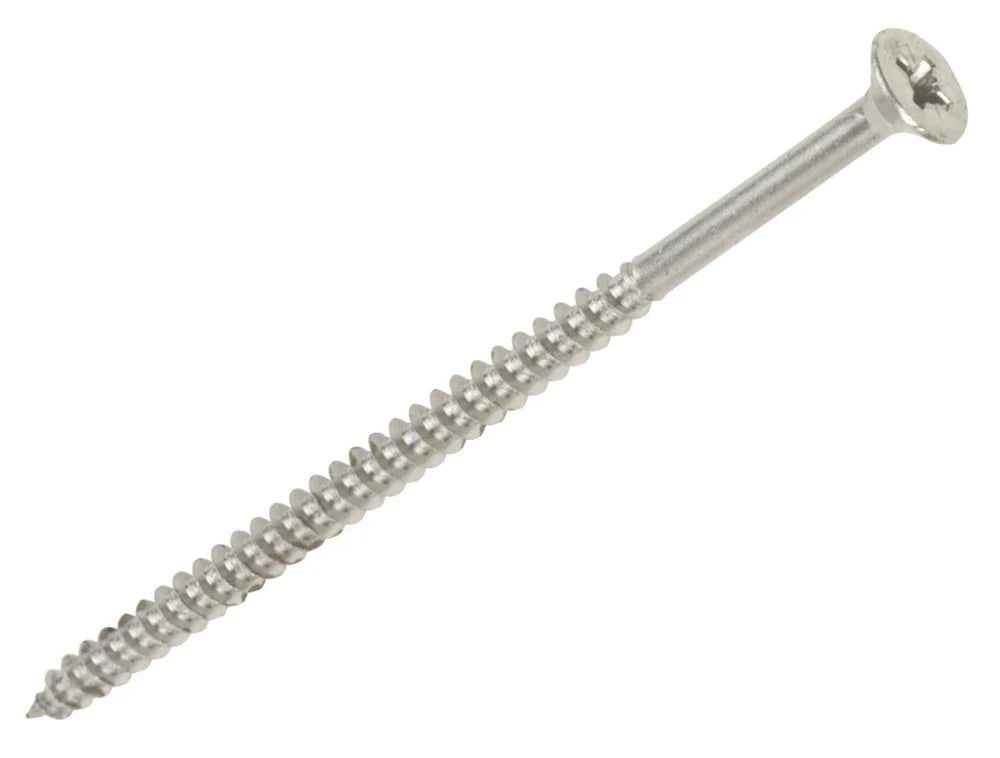 ULTRA SCREW PZ DOUBLE-COUNTERSUNK MULTIPURPOSE SCREWS 5MM X 100MM 100 PACK - MonkeyTools