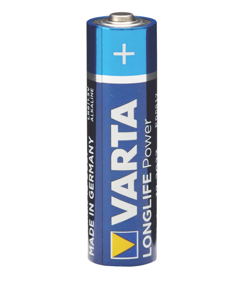 VARTA LONGLIFE POWER AA ALKALINE BATTERIES 12 PACK - MonkeyTools