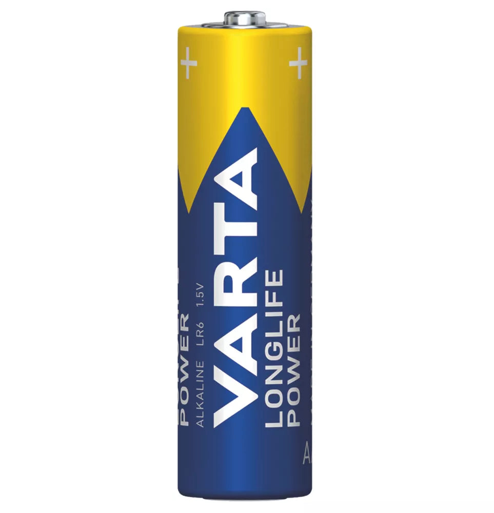 VARTA LONGLIFE POWER AA ALKALINE BATTERIES 40 PACK - MonkeyTools