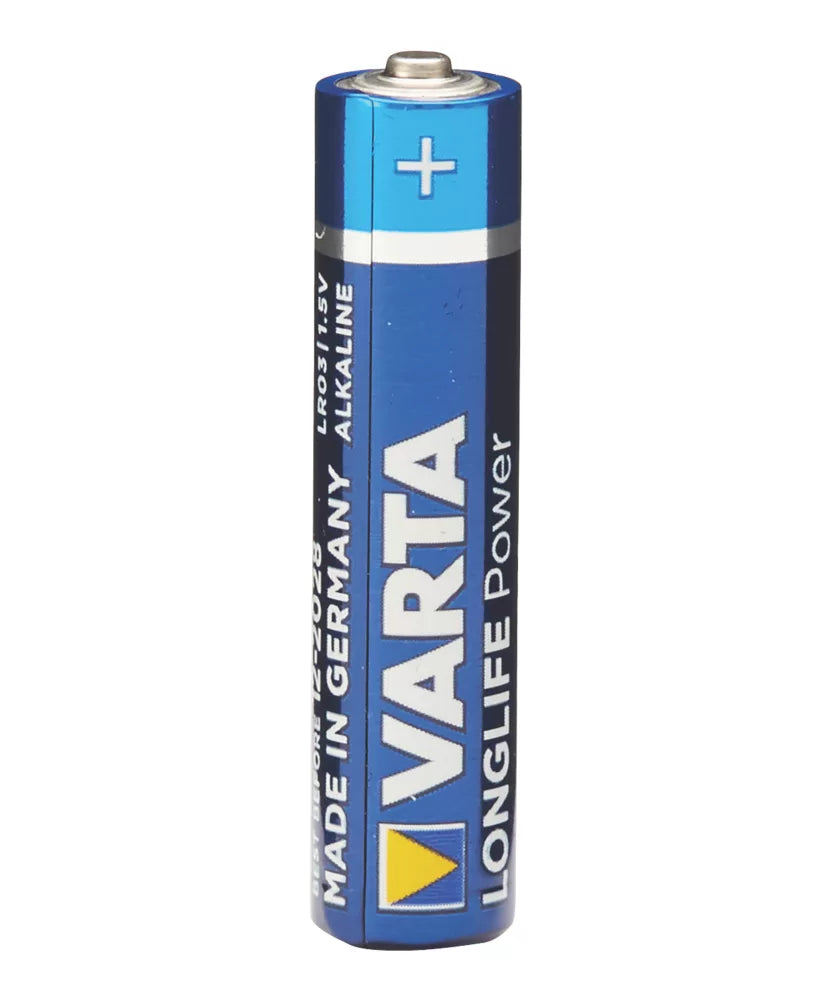VARTA LONGLIFE POWER AAA ALKALINE BATTERIES 12 PACK - MonkeyTools