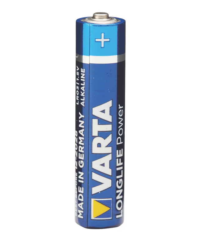 VARTA LONGLIFE POWER AAA ALKALINE BATTERIES 12 PACK - MonkeyTools