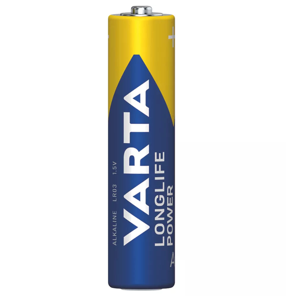 VARTA LONGLIFE POWER AAA ALKALINE BATTERIES 40 PACK - MonkeyTools