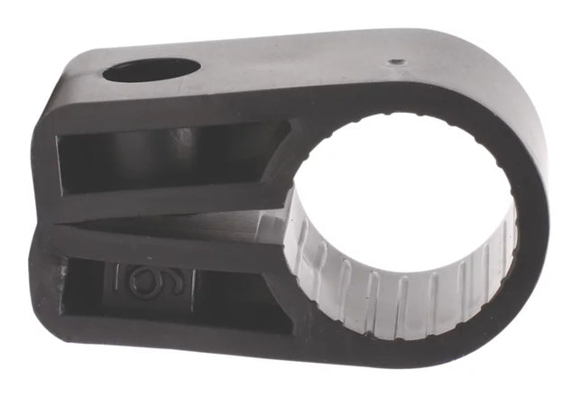 VIMARK BLACK ROUND CC6 CABLE CLEAT 12.6MM - 15.2MM 25 PACK - MonkeyTools