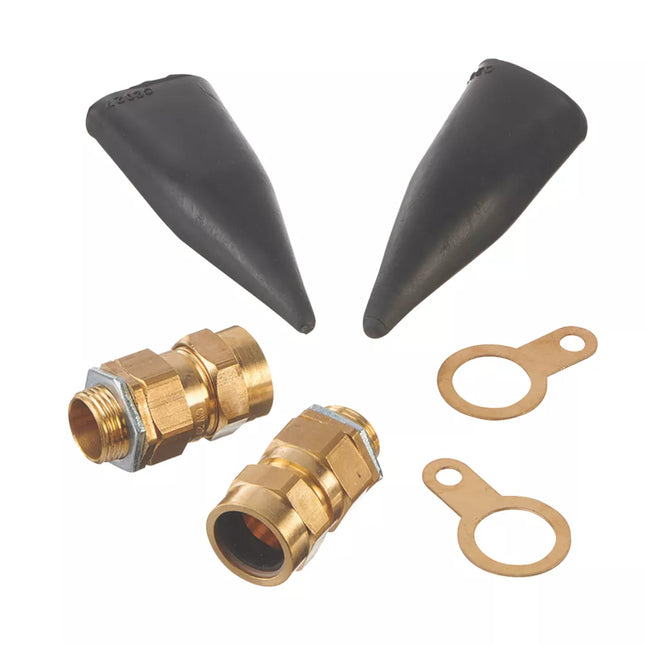 VIMARK BRASS EXTERIOR GLAND KIT 20MM 2 PACK - MonkeyTools