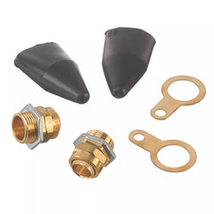VIMARK BRASS INTERNAL GLAND KIT SHORT 20MM 2 PACK