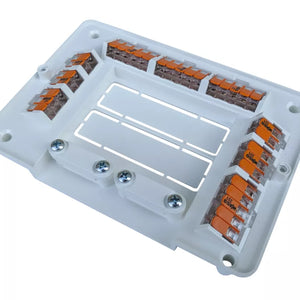 WAGO 207-3309 25A 32-TERMINAL 2/3 OR 5-WAY JUNCTION BOX SET 115MM X 155MM X 35MM - MonkeyTools