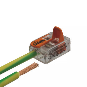 WAGO 221 SERIES 32A 2-WAY LEVER CONNECTORS 100 PACK - MonkeyTools