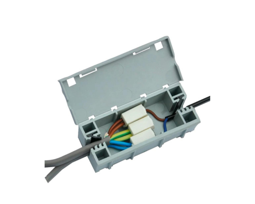WAGO 24A LIGHT JUNCTION BOX GREY - MonkeyTools