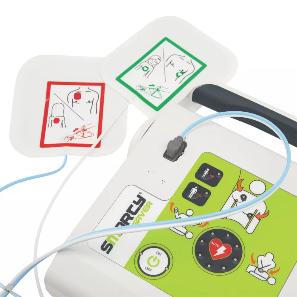 WALLACE CAMERON FULLY AUTOMATIC SMARTY SAVER DEFIBRILLATOR SET 125 SHOCKS - MonkeyTools