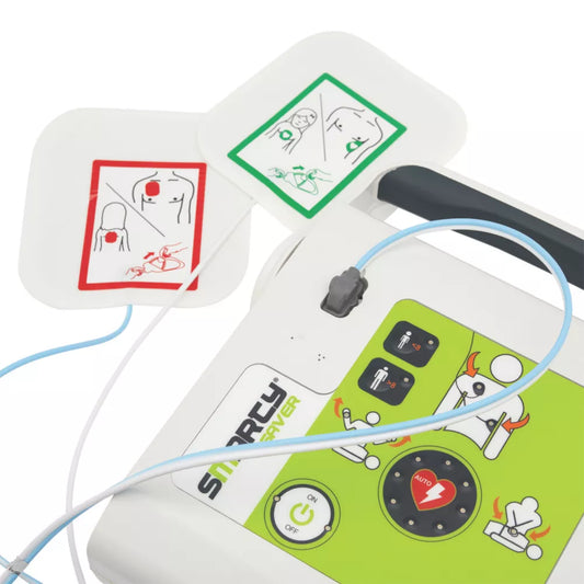 WALLACE CAMERON FULLY AUTOMATIC SMARTY SAVER DEFIBRILLATOR SET 125 SHOCKS - MonkeyTools