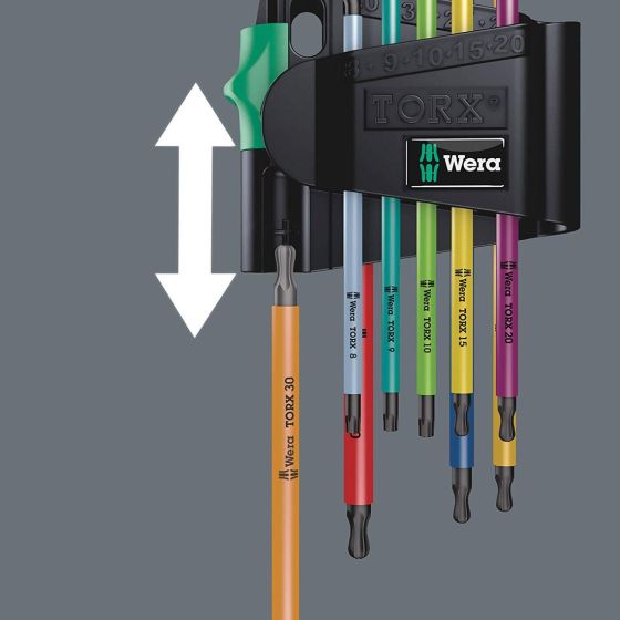 WERA 950/9 1.5-10MM HEX-PLUS MULTICOLOUR L-KEY X9 PC SET - MonkeyTools