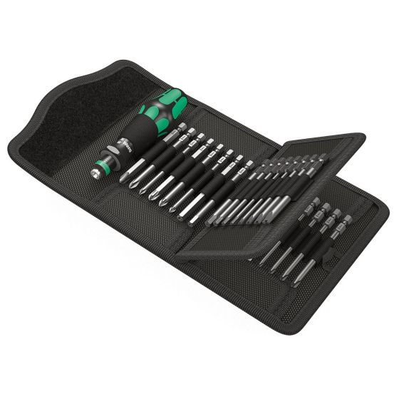 WERA KRAFTFORM KOMPAKT 62 SCREWDRIVER X33 PC BIT SET - MonkeyTools