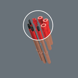 WERA KRAFTFORM VDE KOMPAKT SCREWDRIVER SET - INTERCHANGEABLE 18 PIECE - MonkeyTools