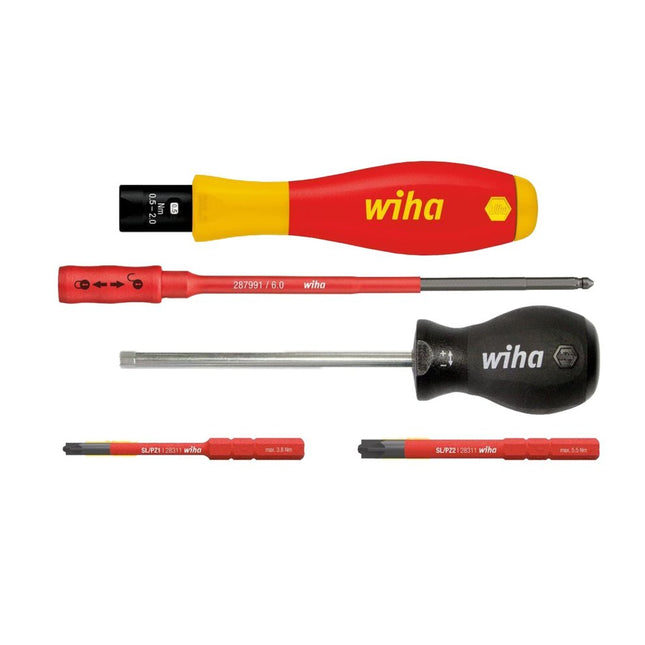 Wiha 38074 Torque Electricians Screwdriver Set of 5 Piece - MonkeyTools