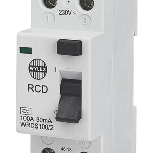 WYLEX 100A 30MA DP TYPE A RCD - MonkeyTools