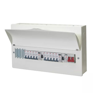WYLEX 21-MODULE 14-WAY POPULATED HIGH INTEGRITY MAIN SWITCH CONSUMER UNIT WITH SPD - MonkeyTools