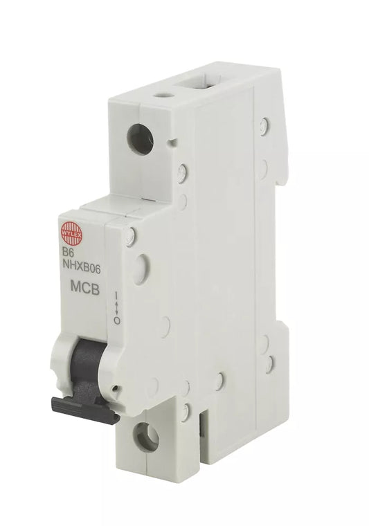WYLEX 6A SP TYPE B MCB - MonkeyTools