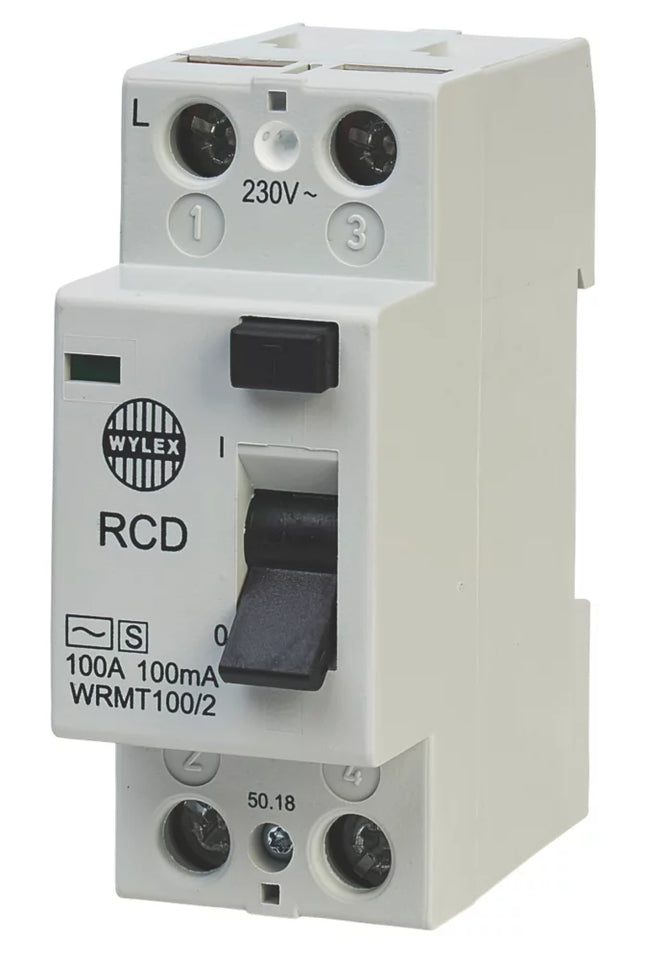 WYLEX LIFELINE 100A 100MA DP TYPE S TIME DELAY RCD - MonkeyTools