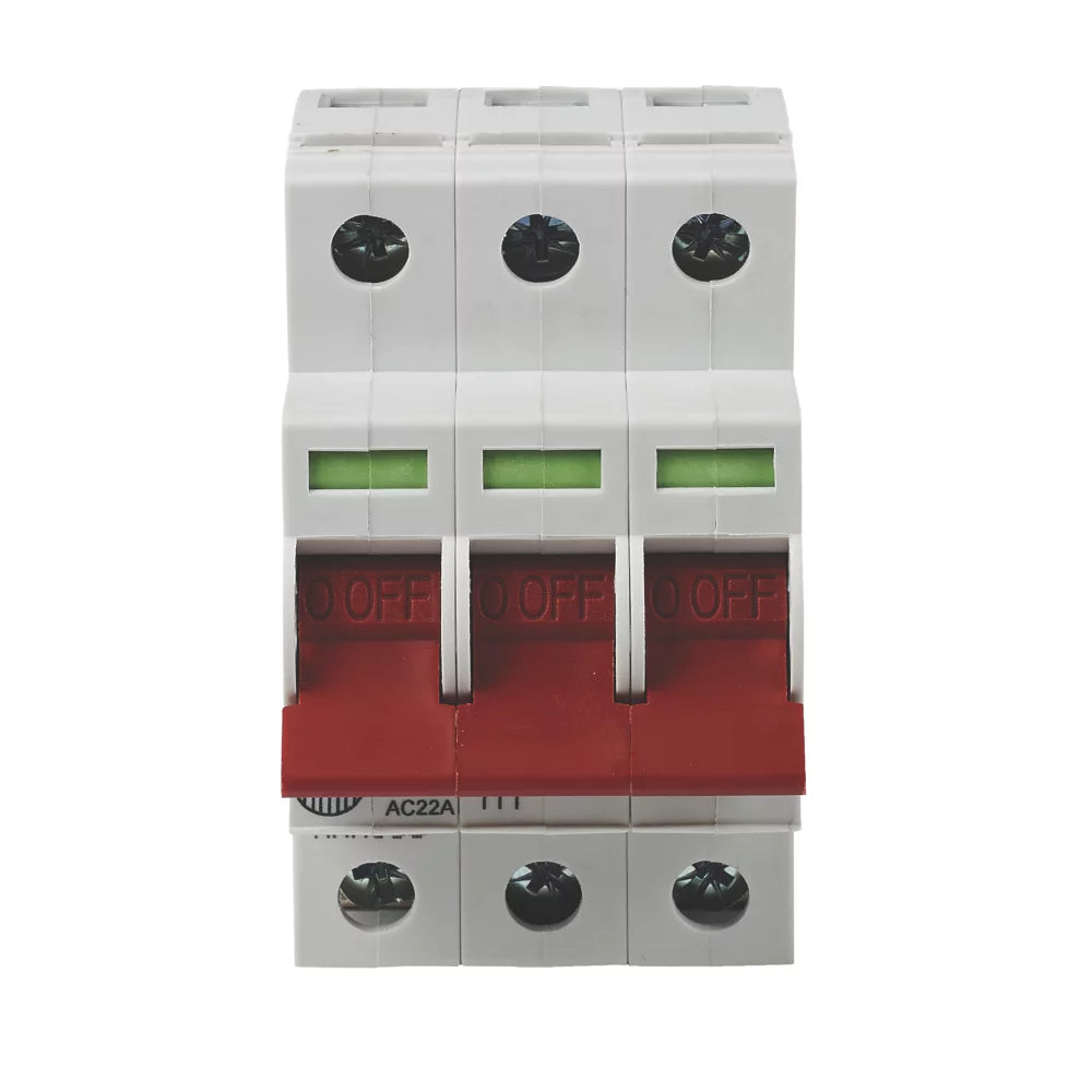 WYLEX NH / NM 125A TP 3-PHASE MAINS SWITCH DISCONNECTOR - MonkeyTools