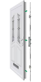YALE DOORMASTER PRO SILVER ADJUSTABLE REPLACEMENT UPVC DOOR LOCK 53MM CASE - 35MM BACKSET - MonkeyTools